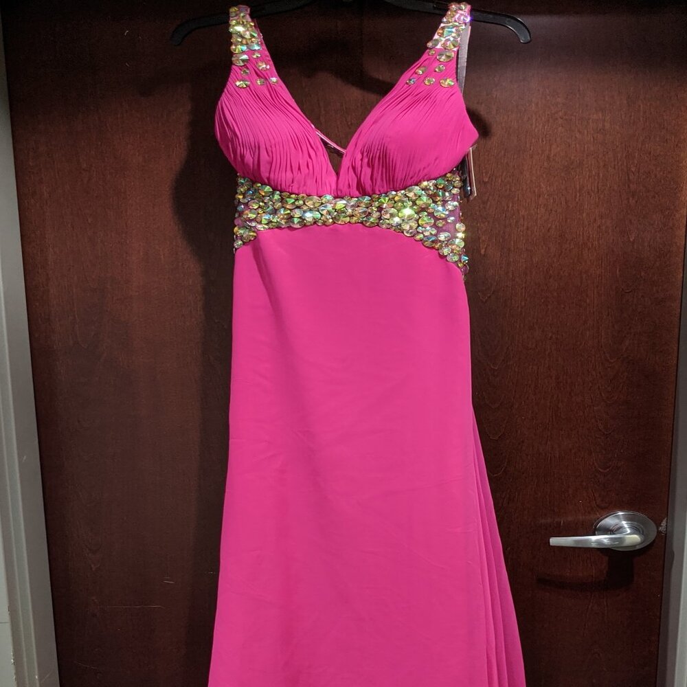 Blush Prom 9708 Size 8 - Picture 5 of 12